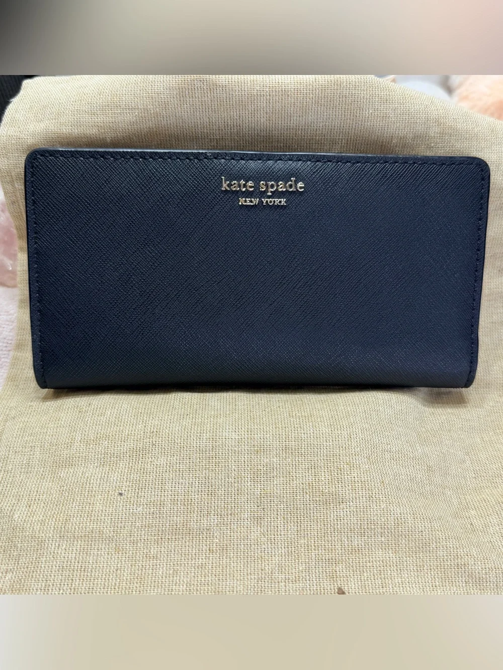 Kate Spade New York Staci Large Slim Bifold Wallet - Picture 1 of 7